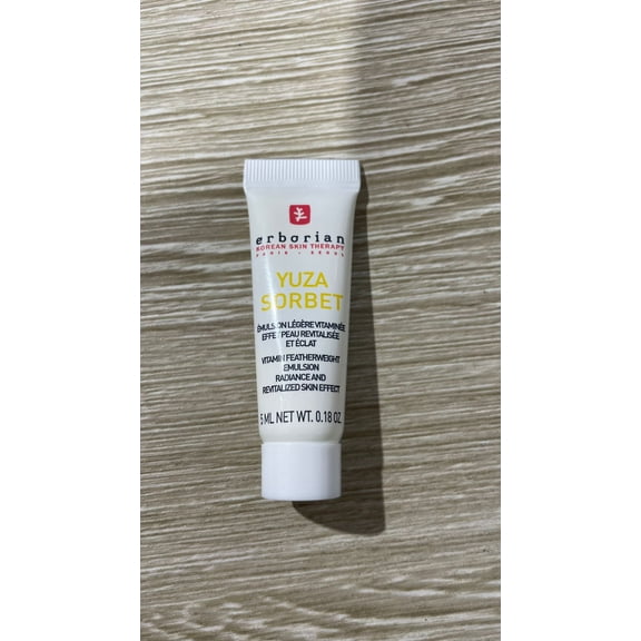 Erborian, Moisturizer Yuza Sorbet Vitamin Featherweight Emulsion, 0.18oz/5ml