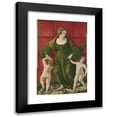 thumbnail image 1 of Ercole de' Roberti 13x18 Black Modern Framed Museum Art Print Titled - The Wife of Hasdrubal and Her Children (C. 1490-1493), 1 of 5