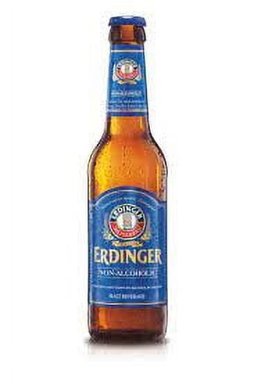 Erdinger Non Alcoholic (Pack of 24) 11.2oz Bottles Weissbrau Reduced Calories Malt Beverage (Includes 24 Individual 11.2oz Erdinger NA Bottles)