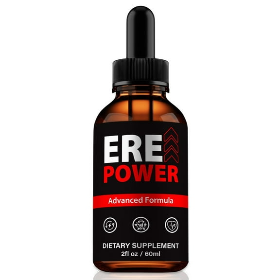 Ere Power Drops, ErePower Liquid Dropper Formula - Naturally Supports Healthy Circulation, Stable Levels and Energizes the Body, Official Gotas Review (30 Servings)