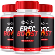 Erec Boost for Men Advanced Formula Supplement with Premium Ingredients 180 Capsules