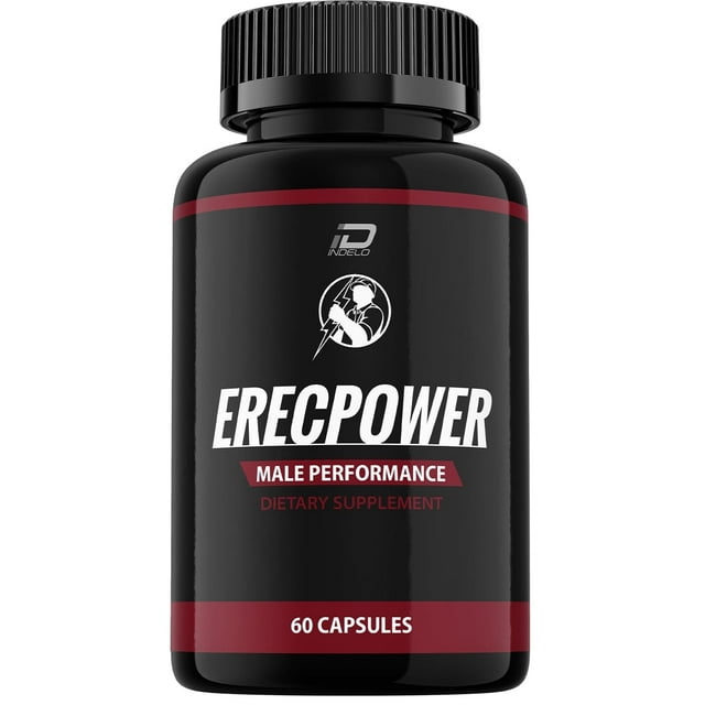 ErecPower Capsules - 60 Count Men's Health Multivitamin Supplement