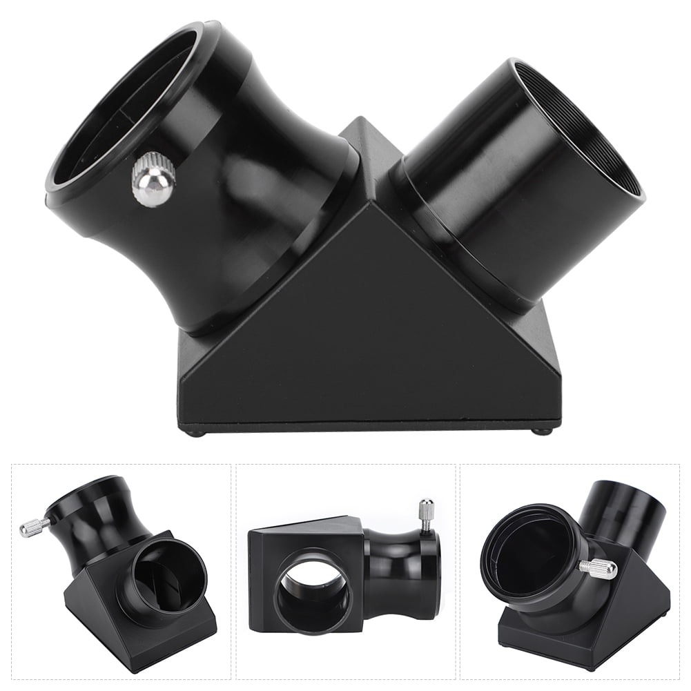 Erect Image Diagonal Erector 1.25inch 90 Degree Black Erect Image Lens