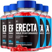 Erecta Gummies Male Performance (5 Pack)