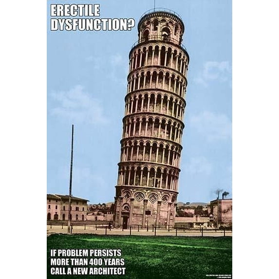 Erectile Dysfunction- Fine Art Canvas Print (20" x 30")