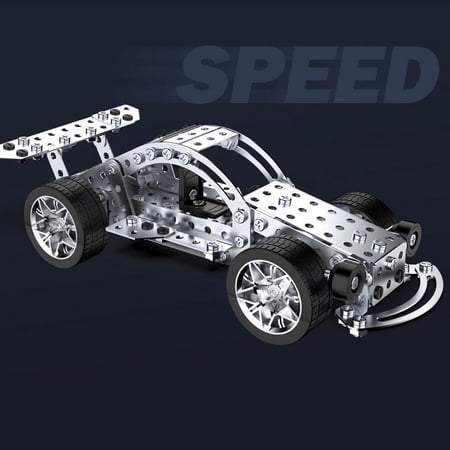 Erector Sets STEM Model Building Toys Racing Car Model Kit Gifts for Kids Age 8-16 Blue