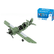 Erector Sets STEM toys Plane Helicopter Fighter Jets model kit Big Size Perfect Gifts for Boys and Girls Age 8-16 Green