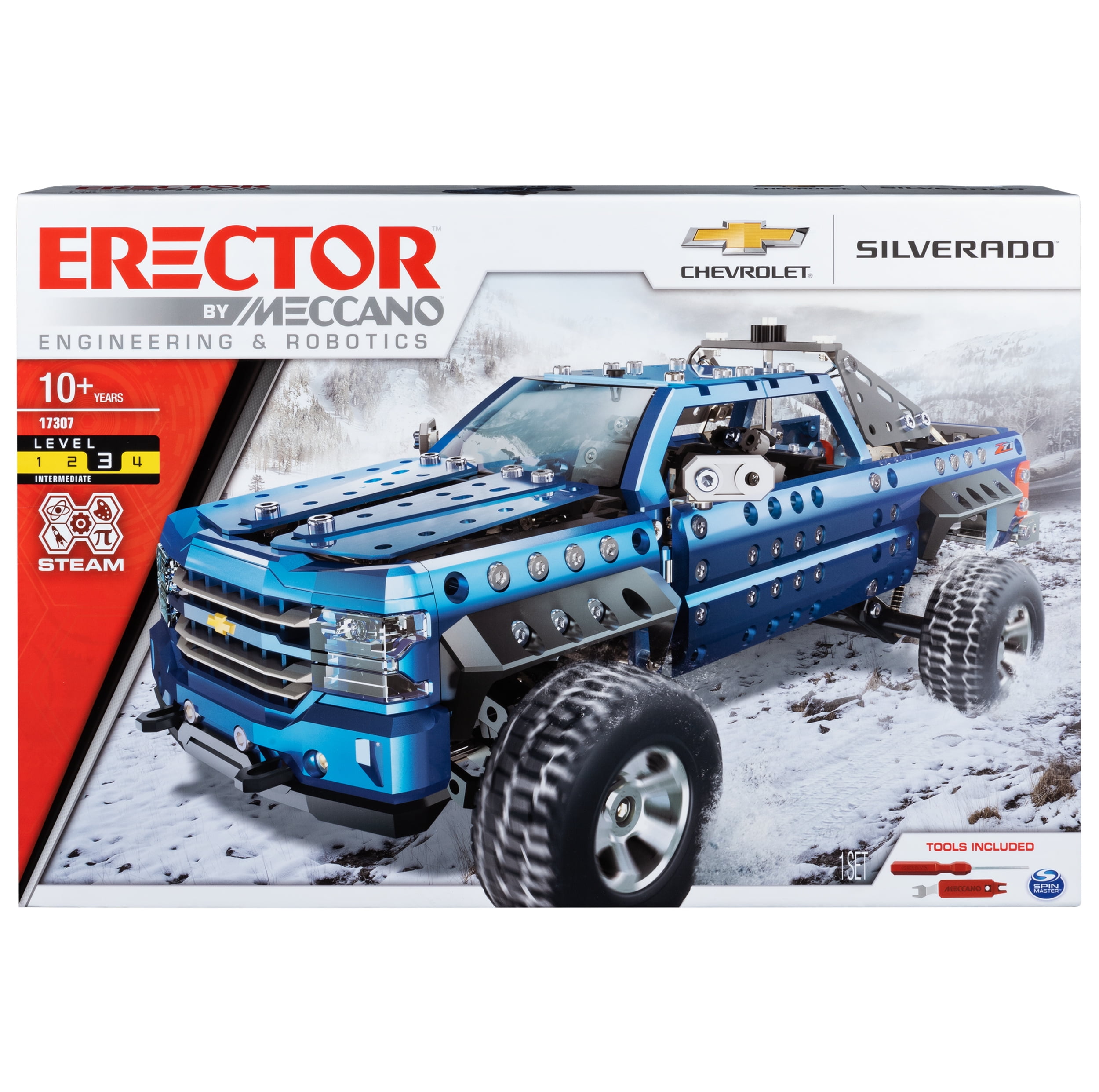 Erector by Meccano, Chevrolet Silverado Pickup Truck STEM Building