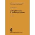 thumbnail image 1 of Ergebnisse Der Mathematik Und Ihrer Gren Coding Theorems of Information Theory, Book 31, (Paperback), 1 of 1