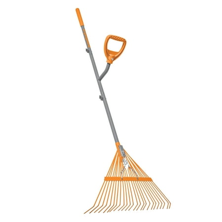 Ergie - Steel Leaf Rake - Orange
