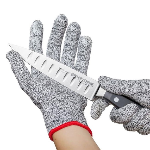 Ergo Chef Cut Resistant Gloves High Performance HPPE Material Level 5 Protection Food Grade (Small)