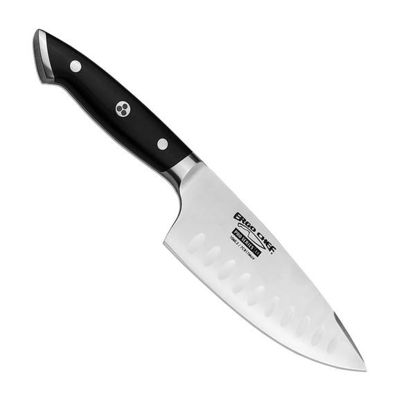 Ergo Chef Pro Series 6" Chef Knife Forged High Carbon Stainless Steel Ergonomic Pakkawood Handle