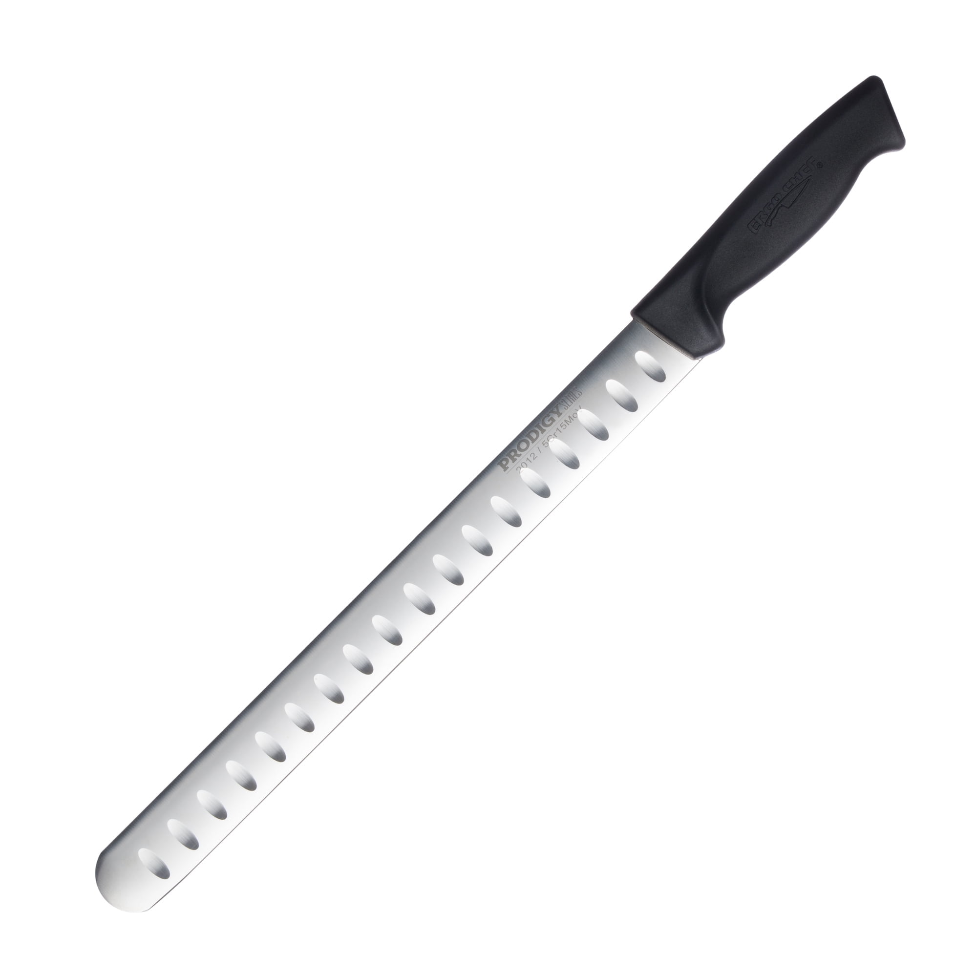 Ergo Chef Prodigy Series 12-Inch Stainless Steel Carving Knife with Non-Slip Handle