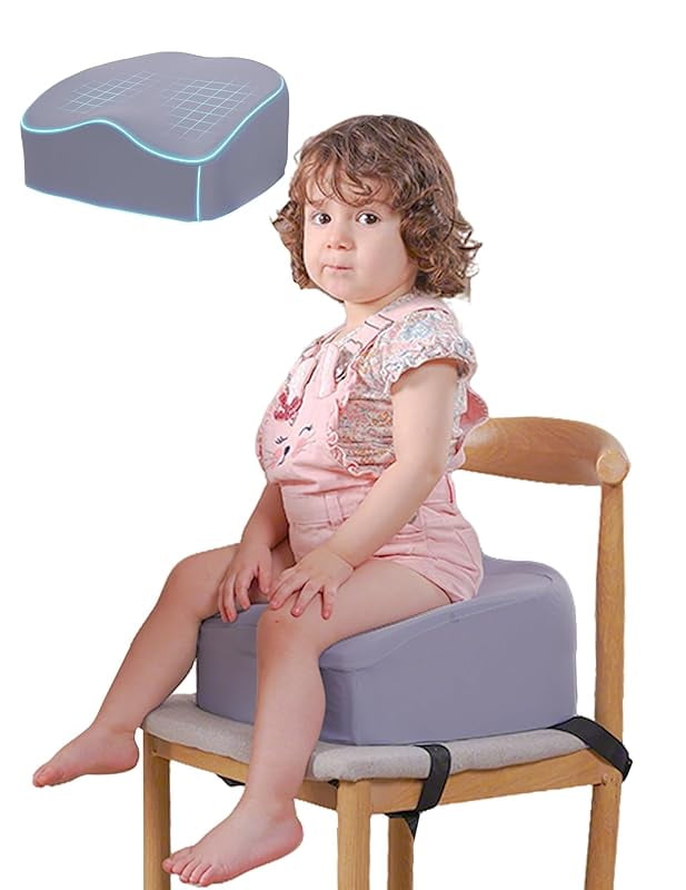 Ergo-Designed Booster Seat for Kitchen Chair, Promote Proper Upright ...