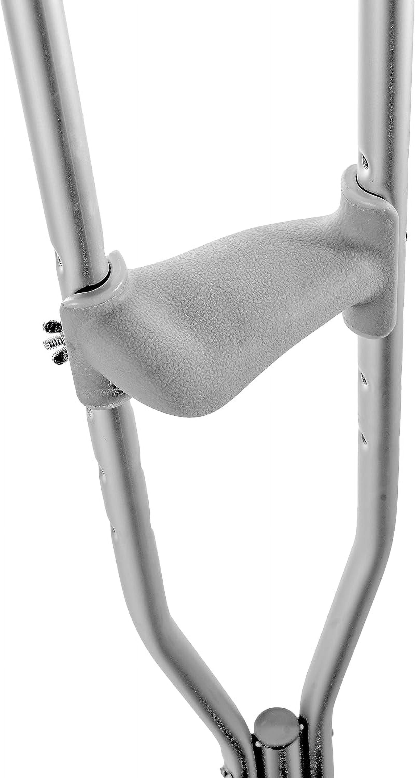 Ergo Grip Comfortable Crutch Hand Grips 2 Pieces Set, Orthotic Ergonomic Crutch Grips