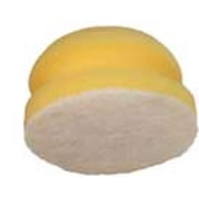 Compac Home Ergo Grip Scrub Sponge Saves Fingernails, Eco Nat Foam & White Pad for Cleaning Pans