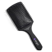 Ergo Large Ionic Paddle Hair Brush Detangling Brush Black (ER1000)