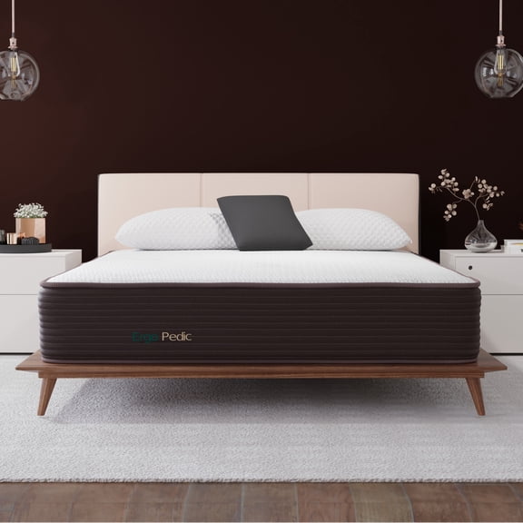 Ergo-Pedic CopperCloud Hybrid 10” Twin Cooling Medium Hybrid Mattress, CertiPUR-US Certified