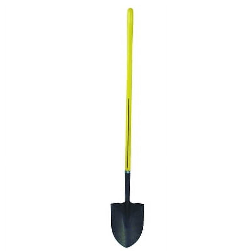 Ergo Power®  Round Point Shovel, 11-1/2 in x 9 in Blade, 48 in Fiberglass Straight Handle - image 1 of 3