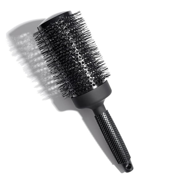Ergo Ceramic Ionic Round Hair Brush Roller Brush for Wet & Dry Hair Styling Black (ER65)