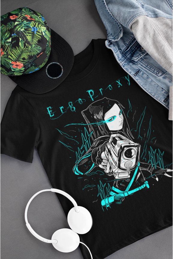 Ergo Proxy Anime Shirt Re-L Mayer,Japanese Anime Manga Shirt, Graphic Vintage Tee, Special Anime Gift, Anime Lover Shirt
