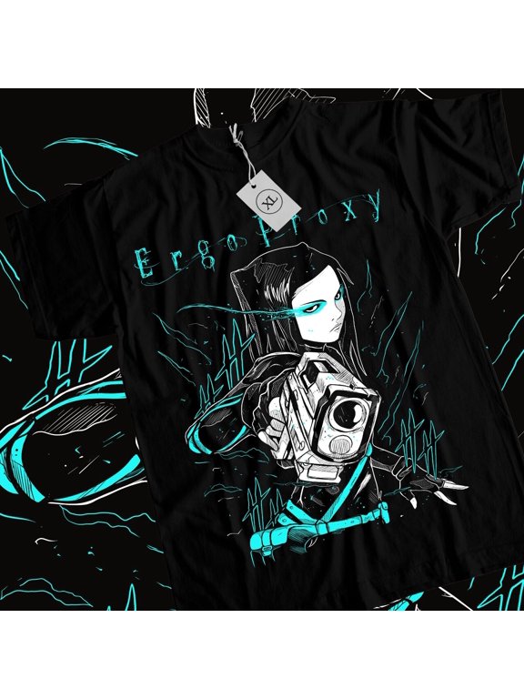 Ergo Proxy Shirt Re-l Mayer Anime Girl Sci-Fi Manga Graphic Tee