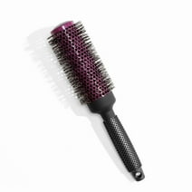 Ergo Super Gentle Round Hair Brush Roller Hairbrush for Blow Drying Black (ERG43)