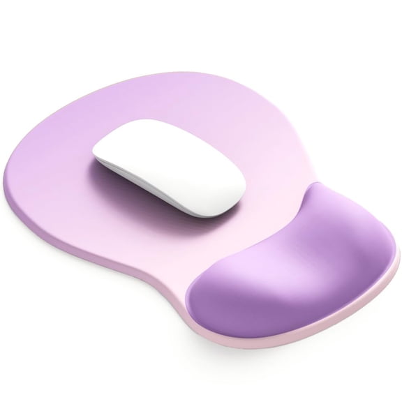 ErgoComfort Gel Wrist Rest Mouse Pad-Ergonomic Office Mousepad with Wrist Support-Non-Slip, Design Desk Accessories Mat for Home&Game Decor