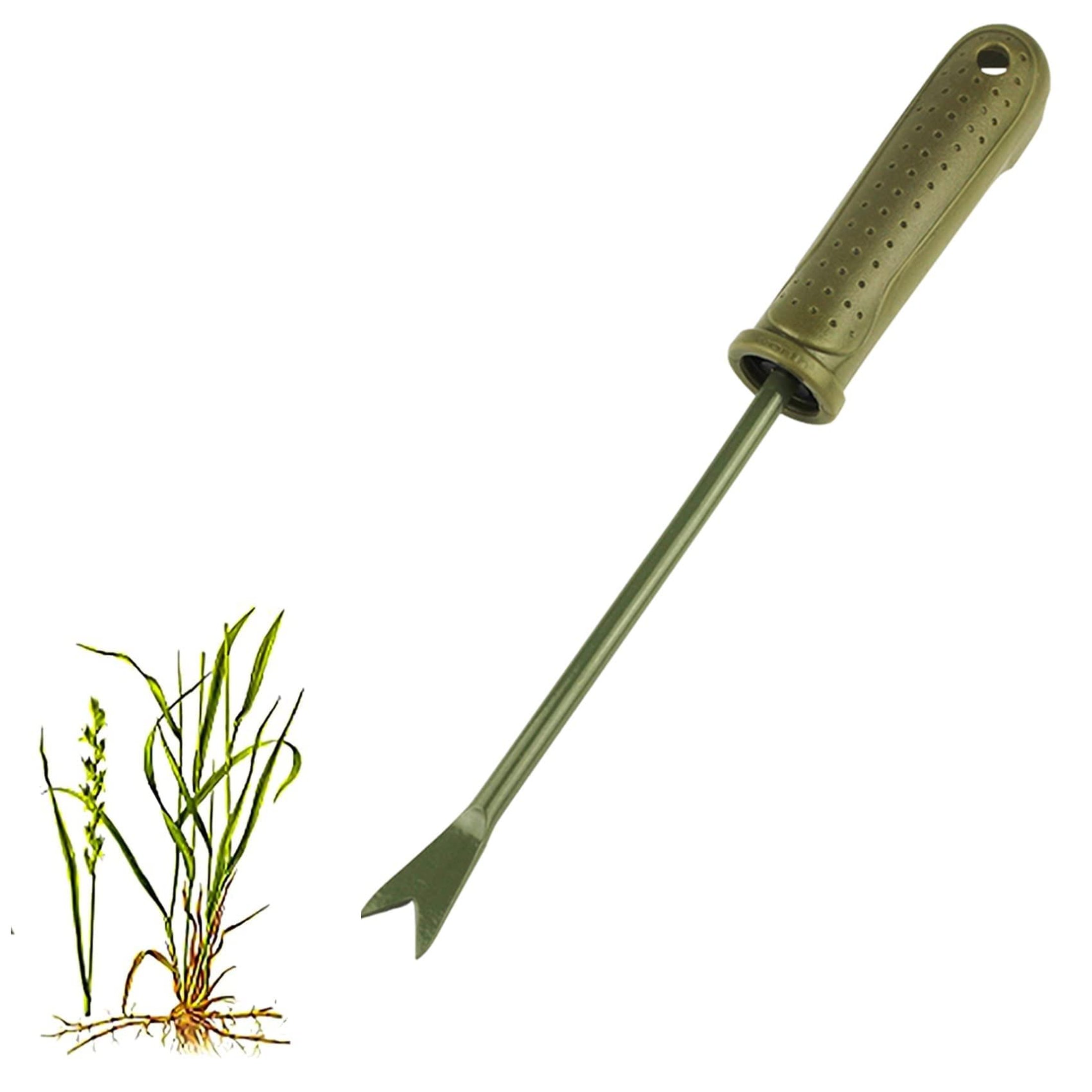 ErgoDig Stainless Steel Garden Puller Tool