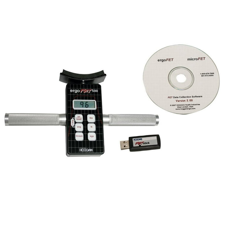 ErgoFET500 Push-pull dynamometer - with data collection software ErgoFET500 Push-pull dynamometer - with data collection software