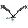 thumbnail image 1 of ErgoMax Counterbalance LCD VESA Universal Tilt 2-Screen Desk Mount w/USB Port, 23.4 Inch Tall, 1 of 6