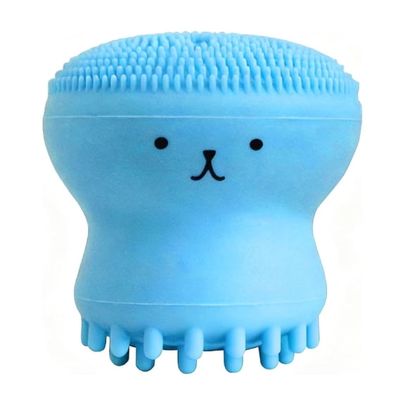 ErgoVetomic cleansing brush double-sided silicone devilfish face brush