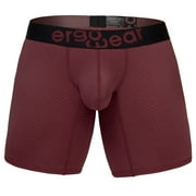 ErgoWearEW1796 MAX FLOW Boxer Briefs Color Burgundy Size S