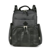 Ergobaby Anywhere I Go Adjustable Backpack Diaper Bag with Changing Pad, Black