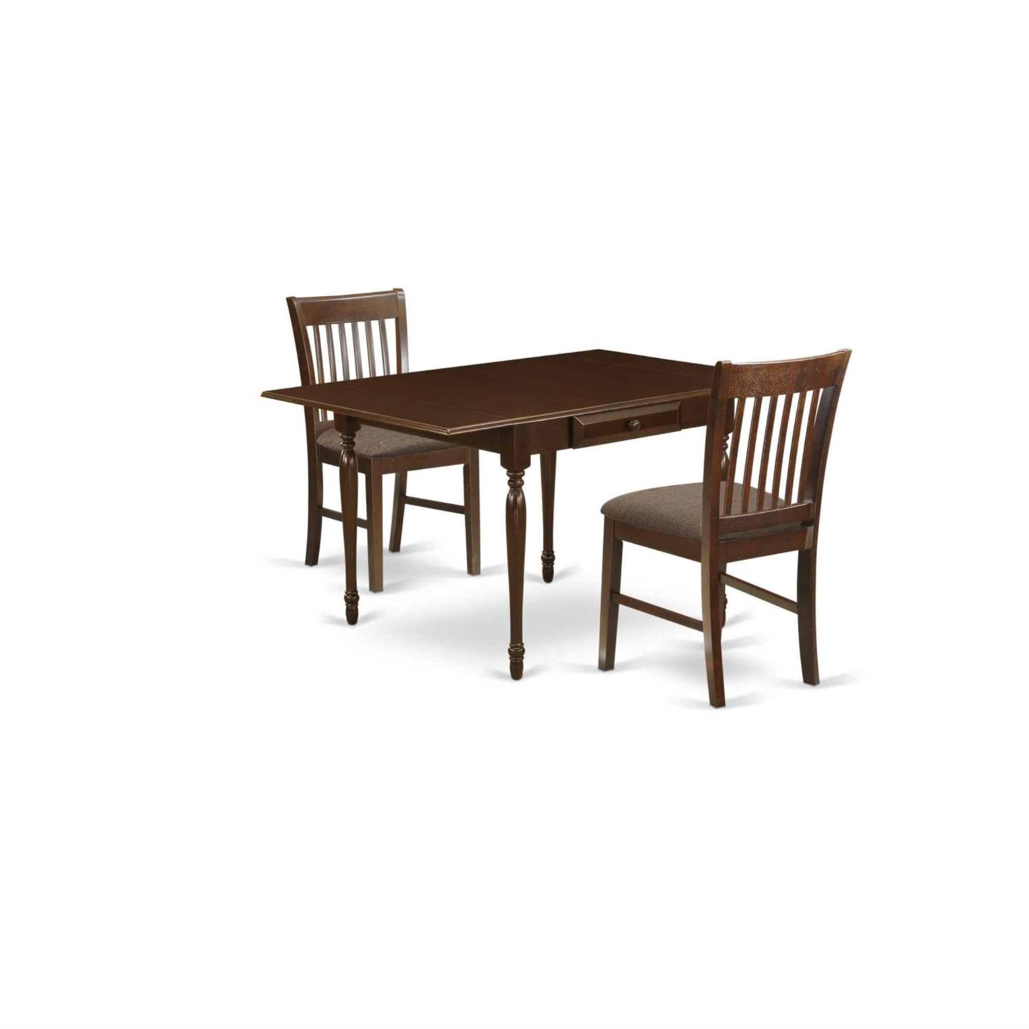 Ergode 3-Piece Dining Table Set - Sleek Design, Real Wood Chairs ...