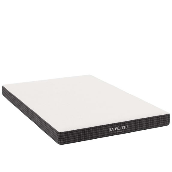 Ergode 6" Full Gel-Infused Memory Foam Mattress - CertiPUR-US Certified, Breathable & Conforming, Relieves Pressure Points, Motion Isolation, Diamond Patterned Cover - Free Delivery