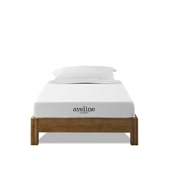 Ergode 6" Narrow Twin Mattress - Gel-Infused Memory Foam, CertiPUR-US Certified, Breathable & Supportive, Removable Cover