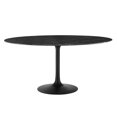 thumbnail image 1 of Ergode 60" Round Artificial Marble Dining Table - Modern Design, Ample Space for 6, Sleek Metal Pedestal Base, Non-Marking Felt Pad, 1 of 1