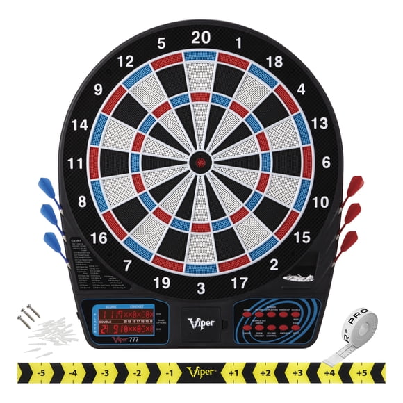 Uimoso Electronic Dartboard – 13.5" Target, 45 Games, 474 Options – LED Screen