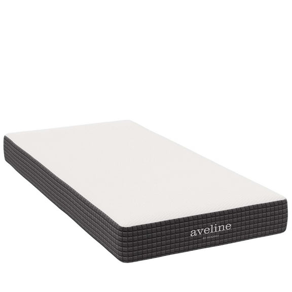 Ergode 8" Twin Mattress - Gel-Infused Memory Foam, CertiPUR-US Certified, Pressure Relief, Cooling, Diamond Patterned Cover