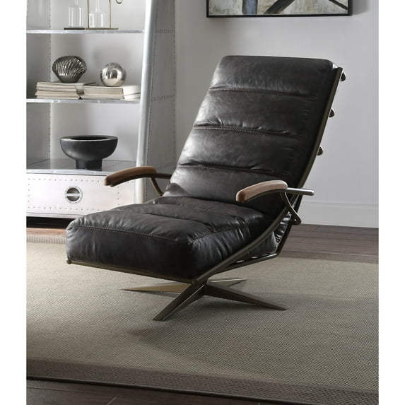 Ergode Accent Chair w/Swivel Morocco Top Grain Leather