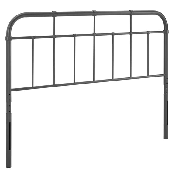 Ergode Alessia Queen Metal Headboard - Gray