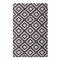thumbnail image 1 of Ergode Alika Abstract Diamond Trellis 5x8 Area Rug - Ivory and Charcoal, 1 of 5