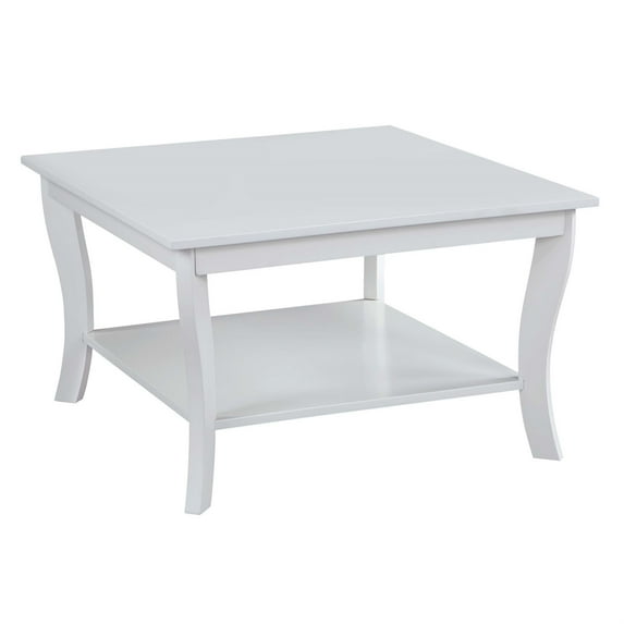 Ergode American Heritage Square Coffee Table with Shelf