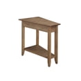 thumbnail image 1 of American Heritage Wedge End Table with Shelf - Stylish Design, Rich Colors, Additional Storage - Perfect for Any Space - Enhance Room Decor, 1 of 2