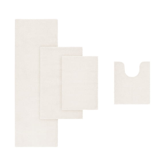 Ergode Bath Rug - Opulent Comfort, Spa-Like Sensation, Quick-Dry Technology, Non-Skid Latex Backing, OEKO-TEX Certified, Machine Washable, Fade-Resistant Colors, Multiple Sizes