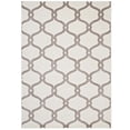 thumbnail image 1 of Ergode Beltara Chain Link Transitional Trellis 8x10 Area Rug - Beige and Ivory, 1 of 5