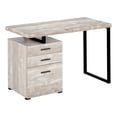 thumbnail image 1 of Ergode COMPUTER DESK - 48"L / TAUPE RECLAIMED WOOD / BLACK METAL, 1 of 3