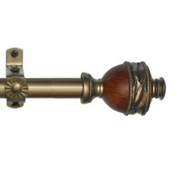 Ergode Camino Decorative Rod & Finial Ava 48-86