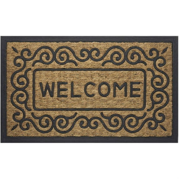 Ergode Coco Mat Scrolls - 18x30
